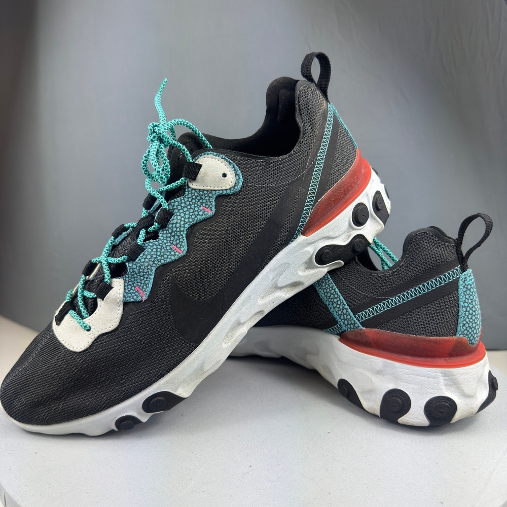 Nike React Element 55 SE Mens Size 12 Running Shoes Safari Pack CD2153-001